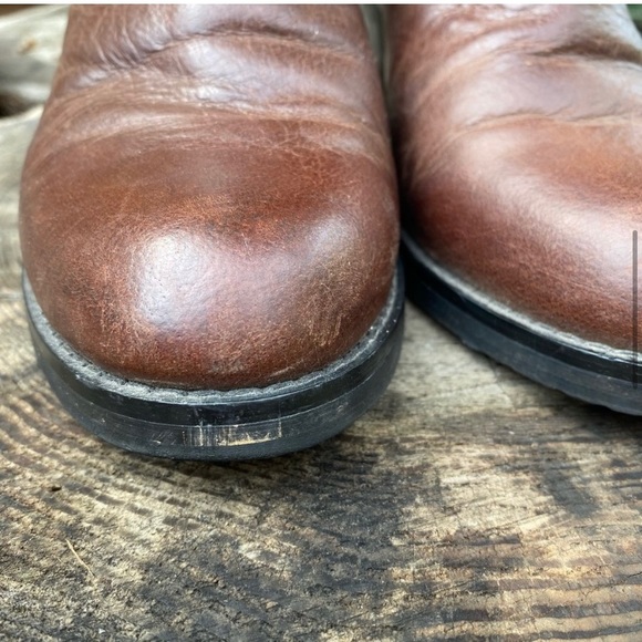Rudsak Brown Leather Ankle Bootie EU 37/US7 - Picture 5 of 7